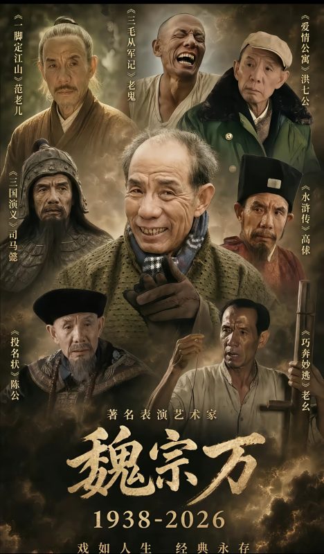 魏宗万 1938 2026人生如戏 经典永存-光鸭·臻影社